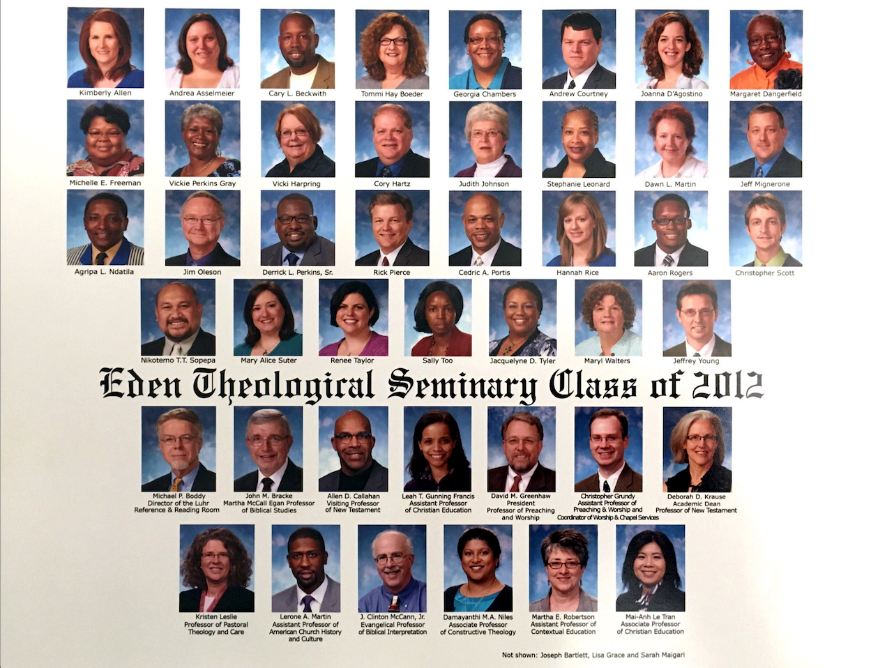 2012 Eden Class Photo