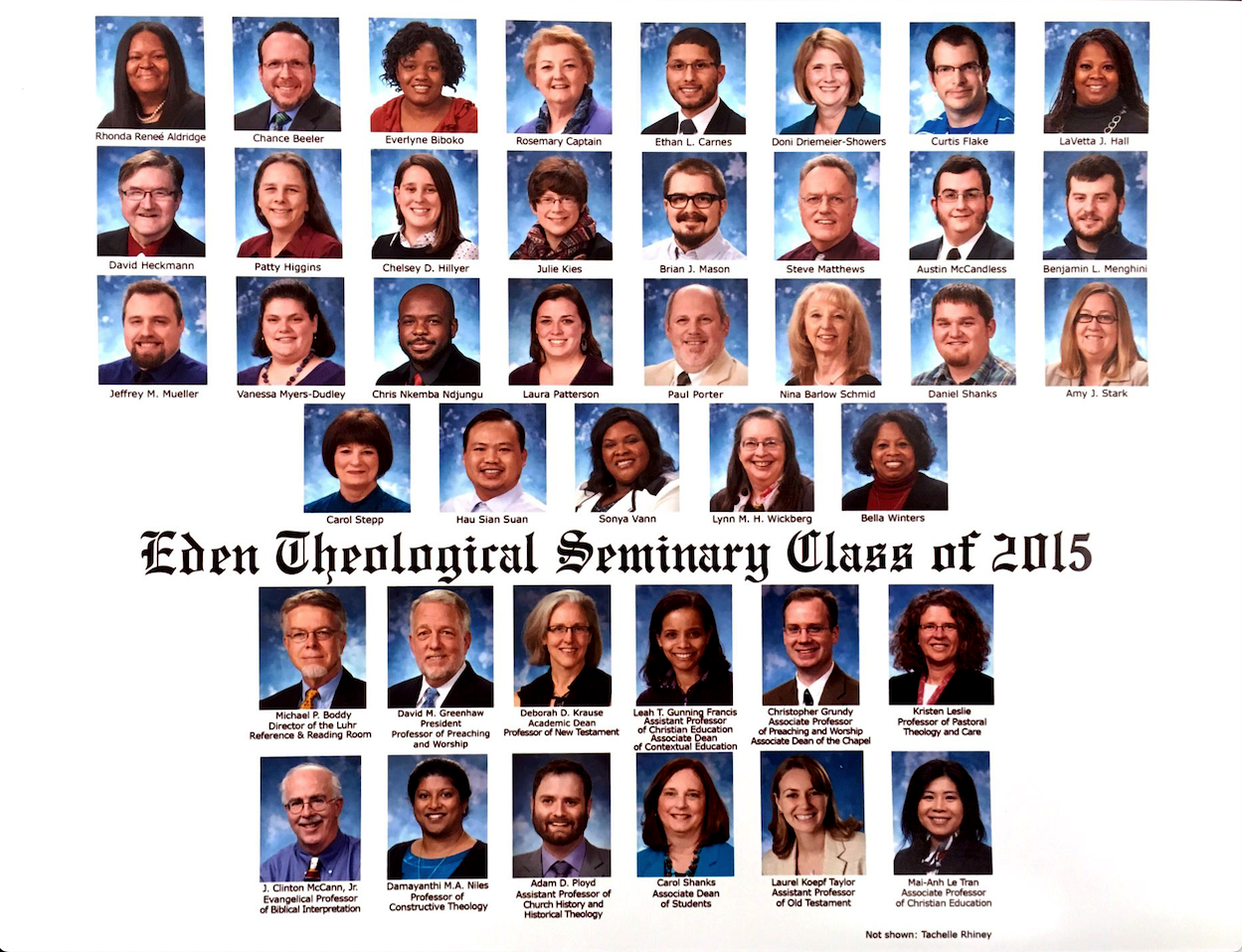 2015 Eden Class Photo