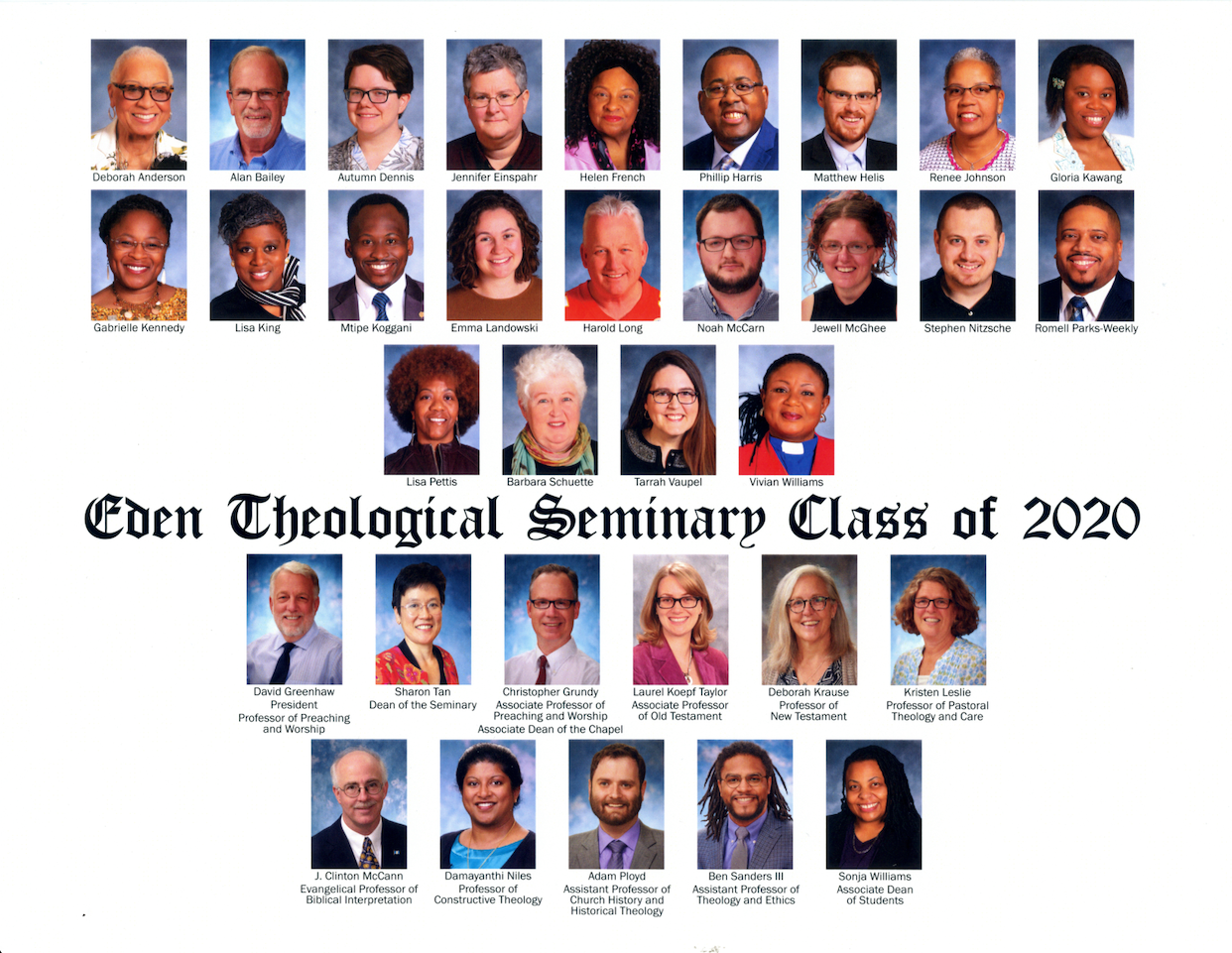 2020 Eden Class Photo