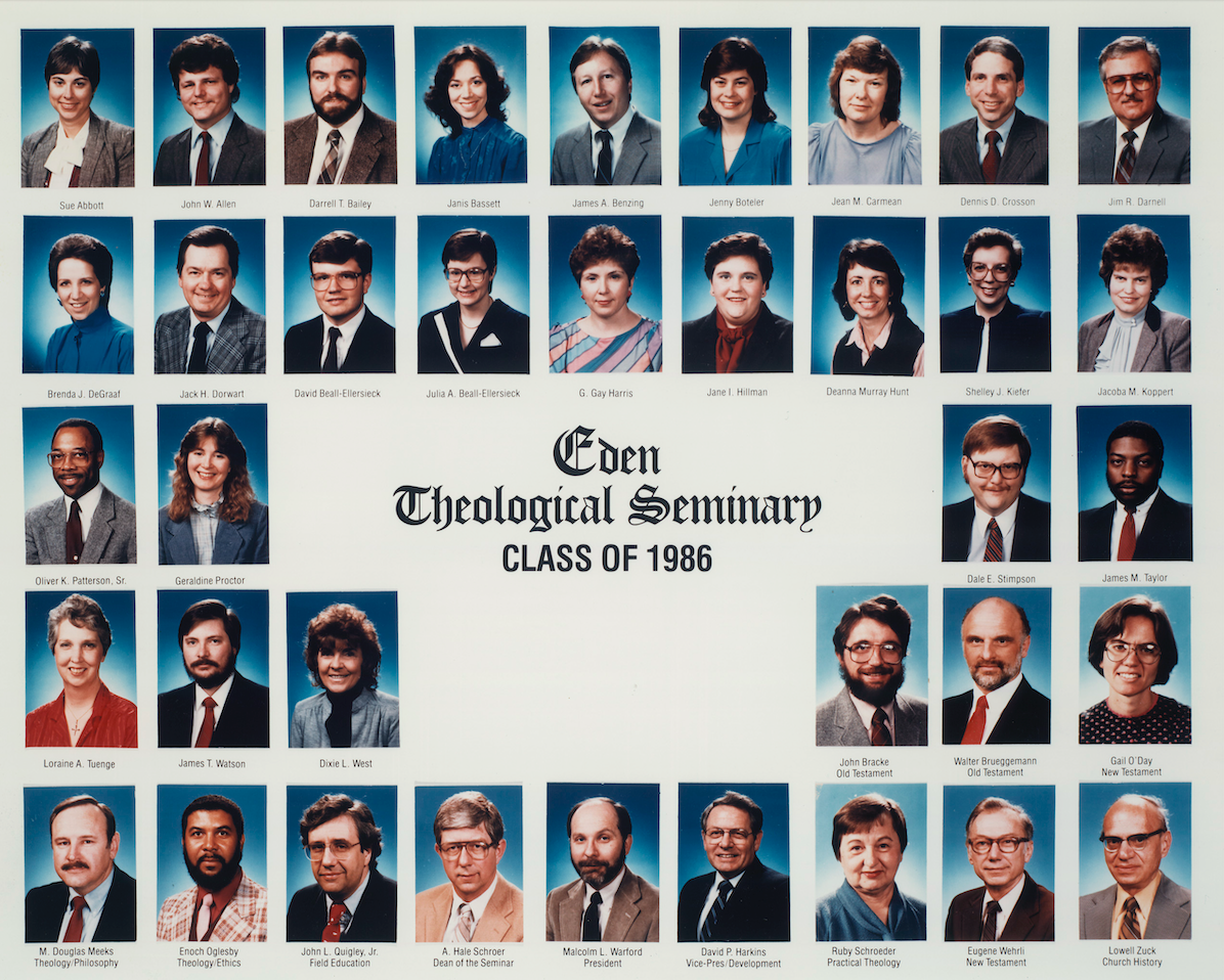1986 Eden Class Photo