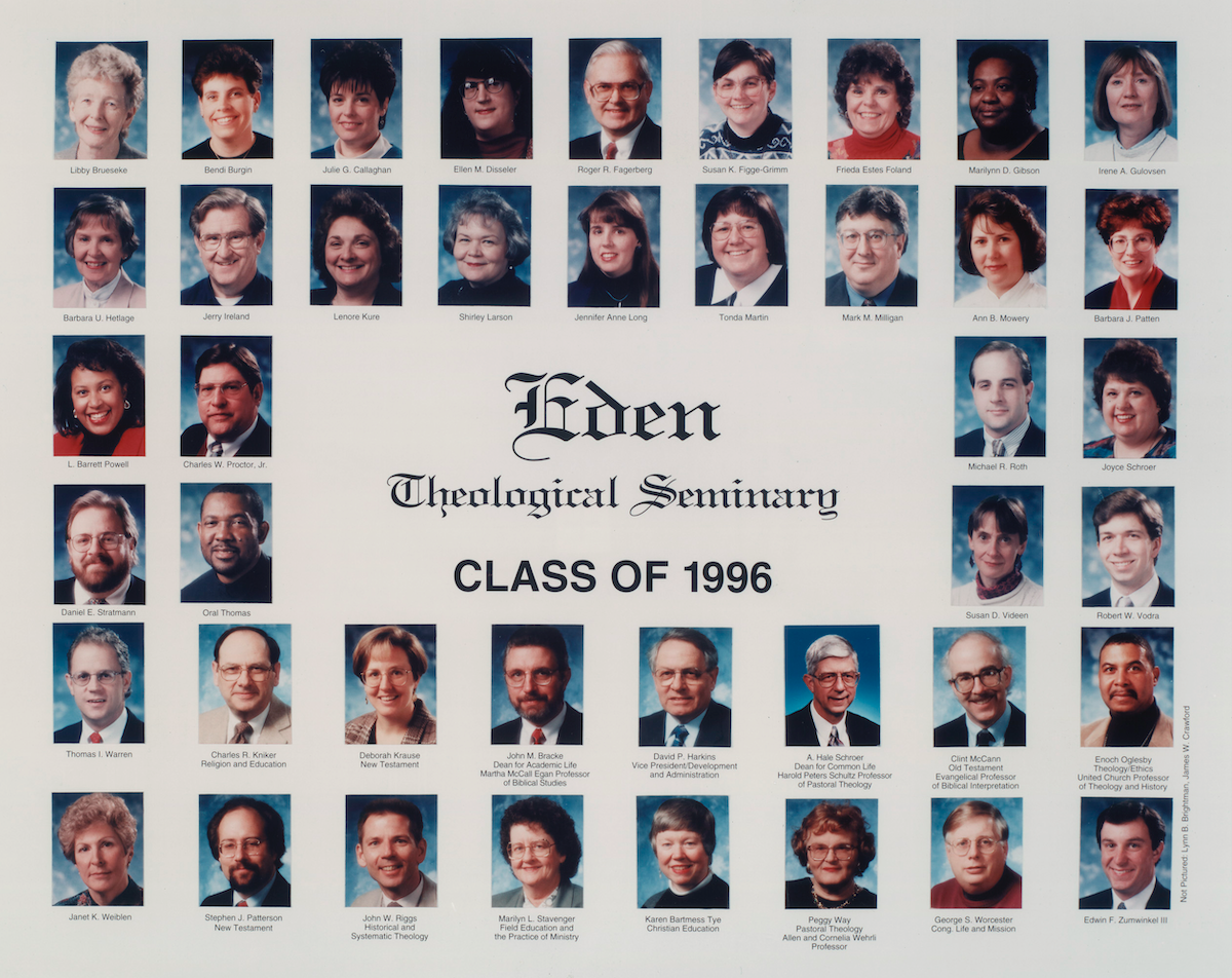 1996 Eden Class Photo