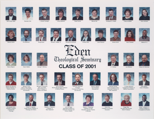 2001 Eden Class Photo
