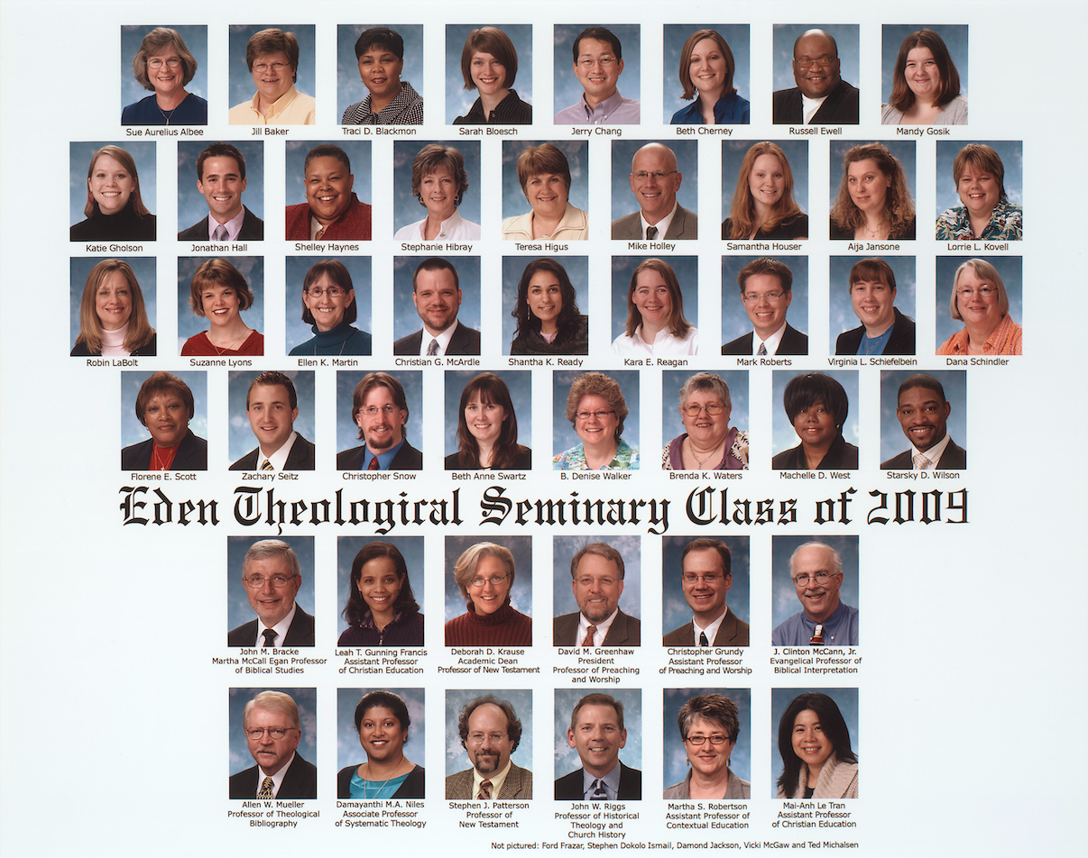 2009 Eden Class Photo