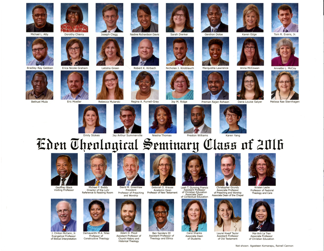 2016 Eden Class Photo
