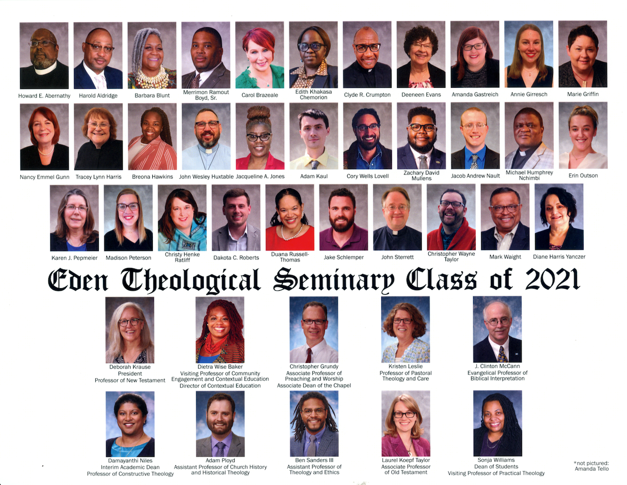 2021 Eden Class Photo