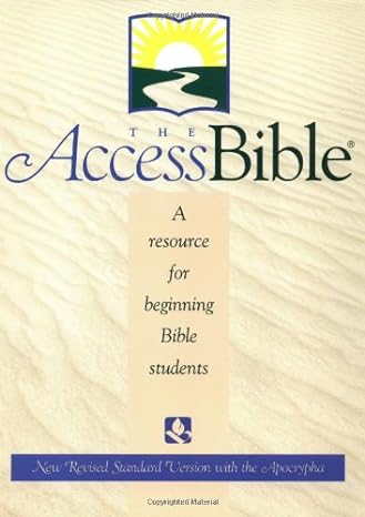 NRSV Access Bible with Apocrypha, Softcover