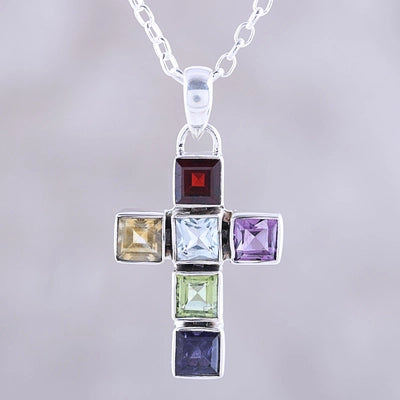 Cross pendant-Dazzle with Faith