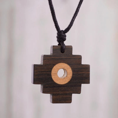 Cross Pendant-Layered Chakana