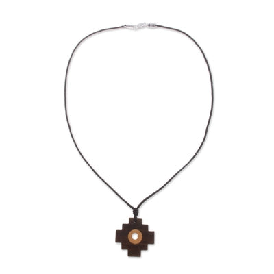 Cross Pendant-Layered Chakana