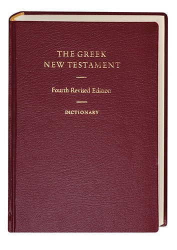 Greek New Testament, 4th Edition