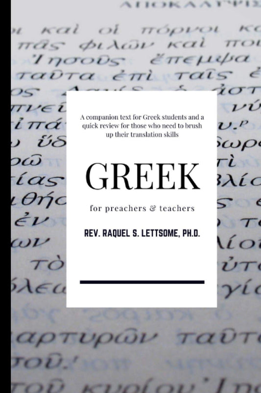 Greek for Preachers & Teachers