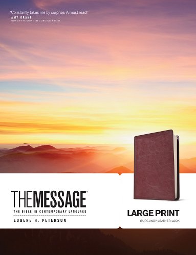 Message Large-Print Bible