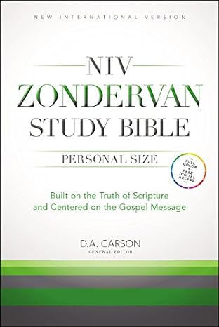 NIV Zondervan Study Bible