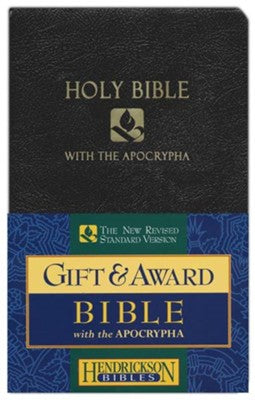 NRSV Gift & Award Edition Bible with Apocrypha, Black