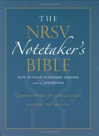 NRSV Notetaker's Bible